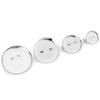 50 Stück/Lot Runde Broschenablage 13-40 mm Nadeln, Rohling, Basisablage mit Sicherheitsverschluss für Broschennadeln, zum Nähen von Haarspangen und Kleidung
