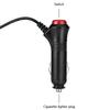 3M 12V 24V Car Cigarette Lighter Power Plug 55x21mm Adapter with Switch Cable for Automotive DIY Power Supply Charging Cord