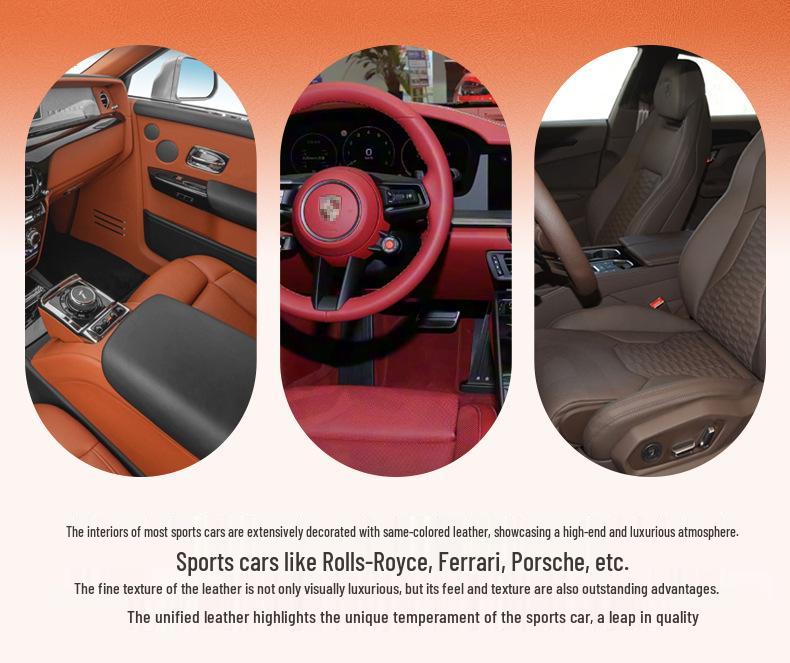 Compatible Leather Protection Sticker for Huawei AITO New M7/M8 Car Window Lifter Panel and Door Button (26 Models)