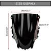 Motorcycle Windshield Windscreen Double Bubble for Yamaha YZF R3 R25      Front Windshield Wind Deflector