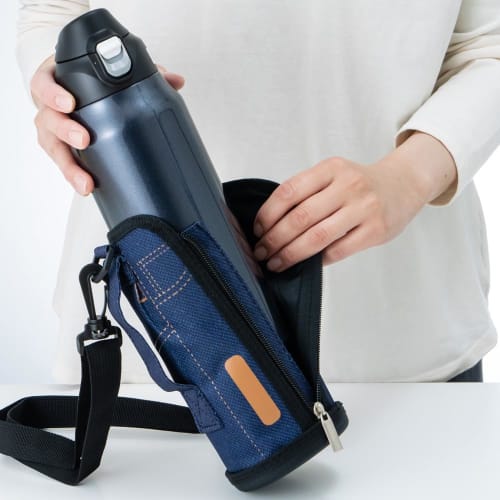 Orgo Stainless Steel Portable Bottle, Insulated, 1.0L, PBY-10 (Denim Navy)