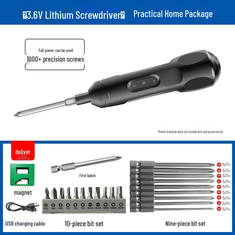 Electric Multifunctional Chrome Vanadium Alloy Screwdriver Bit Set 1988