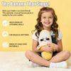 Cute Banana Plush Toy Soft Music Rhythm Stuffed Doll Banana Educational Toy  Music Perception