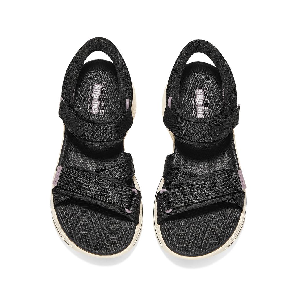 Skechers Lightweight Daily Beach Sandals Women Sandals Black 141631-BLK