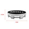 4Pcs Car Wheel Center Hub Cap Logo Stickers Rim Cover For Mini Cooper R50 R52 R53 R55 R56 R60 R61 F54 F55 F56 F60 Clubman TD1