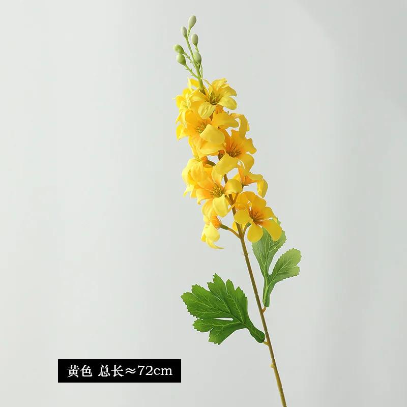 10Pc/lot Artificial Silk Flower Hyacinth Wedding Decor Fake Delphinium Flowers Home Room Decoration Ornaments Party Table Floral