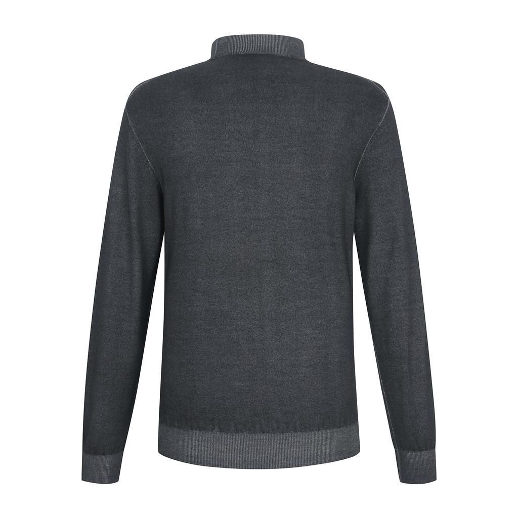 FERRAROMILANO Garment Dyed Half-Turtle Charcoal (Am0Erd35138)