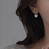 Gold Freshwater Pearl Copper 14k Gold Plated Stud Earrings For Women Fine Jewelry Trendy Accessories