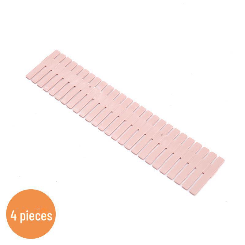 Plastic Drawer Partition for Underwear and Socks Organization