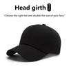 Unisex Hat Plain Curved Sun Visor Hat Outdoor Dustproof Baseball Solid Color Fashion Adjustable Leisure Caps Men Women