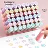 Cute Japanese Girl Style Journal Stamps: Creative Student Reward & Encouragement Stamps