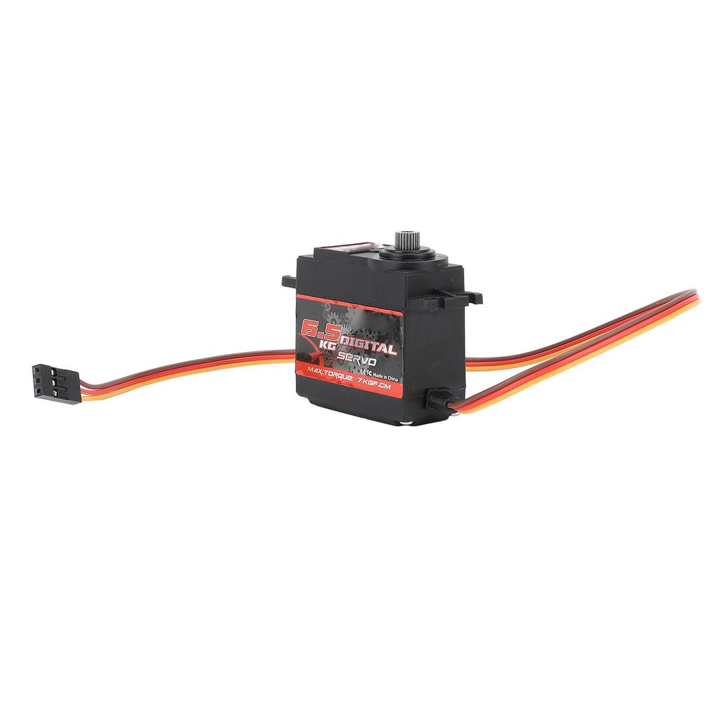 6,5kg RC Servo Motor Plastové Železné Kovové Převody Vysoký Točivý Moment Digitální Servo pro DIY RC Crawler Auto Lodě Roboti