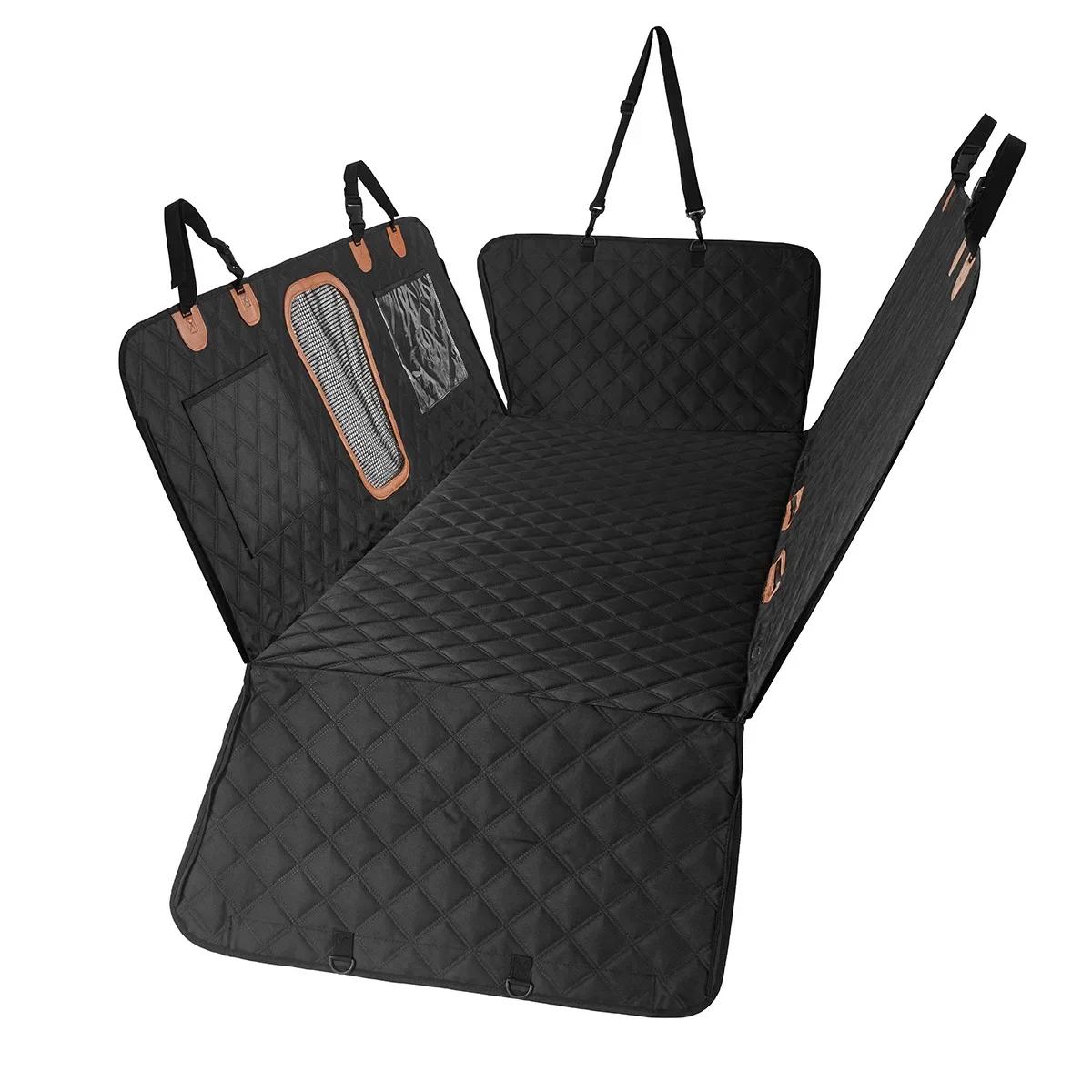 

Чехол на заднее сиденье автомобиля, защитный чехол для путешествий с большой собакой, 100 кг, прочный коврик для автомобилей, грузовиков, внедорожников, водонепроницаемый защитный коврик для домашних животных