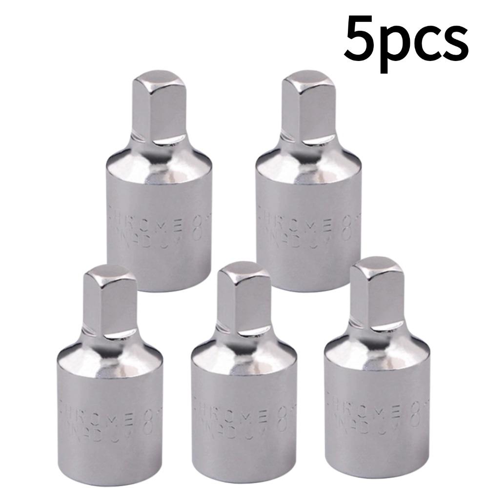 8mm Square Oil Sump Drain Plug Key Tool Remover Fit For Renault Citroen Peugeot Auto Repairing Transmission Screw Wrench 1-5pcs