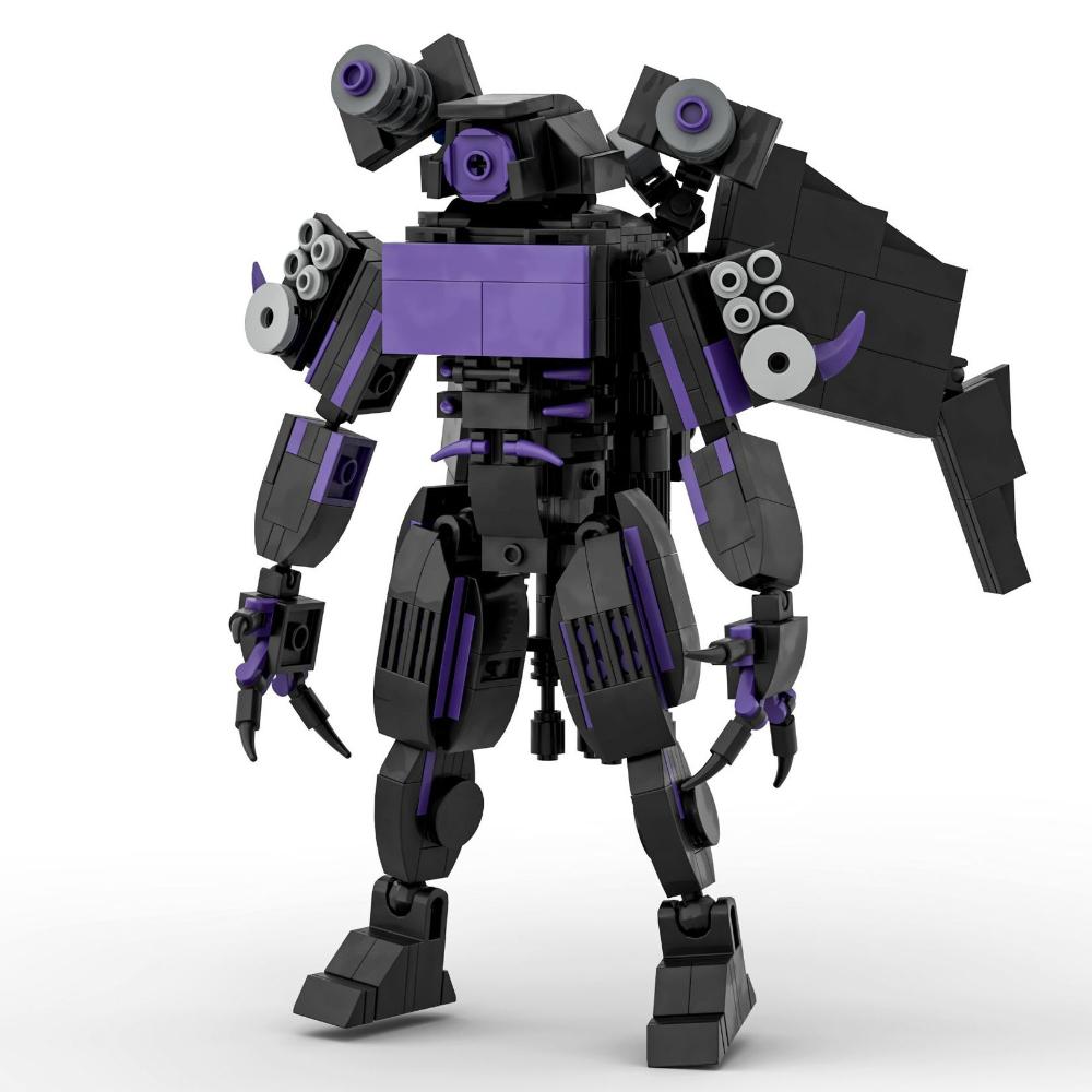 

Titan Speakermen Figure Model From Funny Anime Videos:For Skibidi Toilet ,Educational Bricks Kids Adults Birthday Gift