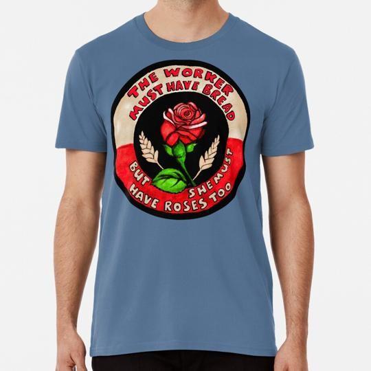 Bread And Roses Size S to 5XL Made in the USA T-Shirt S