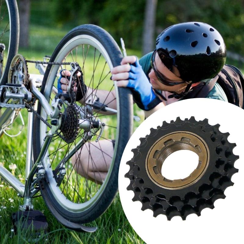 3 Speed Mountain Bicycles Screw On Freewheels Conversion Chain 18-21-24T Cassettes Sprocket Bikes Freewheels Replacement