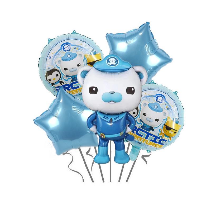 The Octonauts Cartoon Aluminum Foil Balloons For Children's Birthday Party Decoration