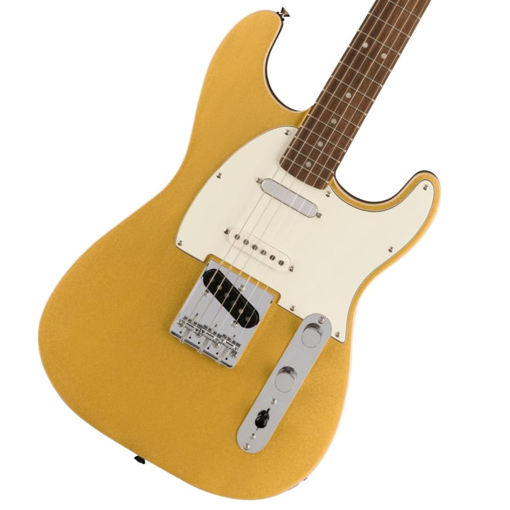 Squier by Fender Squier Electric Guitar Paranormal Custom Nashville Laurel Parchment Aztec Gold Soft Case Included Stratocaster®, Fingerboard,