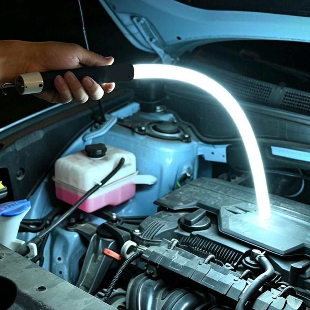 Rechargeable Flexible Work Light Waterproof Inspection Lamp Portable LED Silicone Light Car Repair