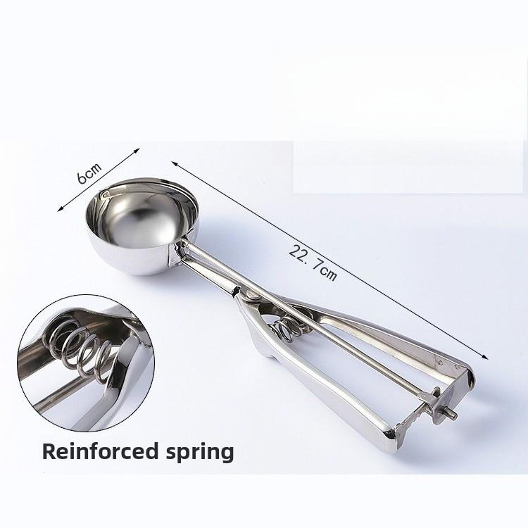 Kitchen Accessories Multi-style Stainless Steel Ice Cream Scoop Ball Digger Handmade Ice Cube Mold Easy Demoulding Ice Tray Mold