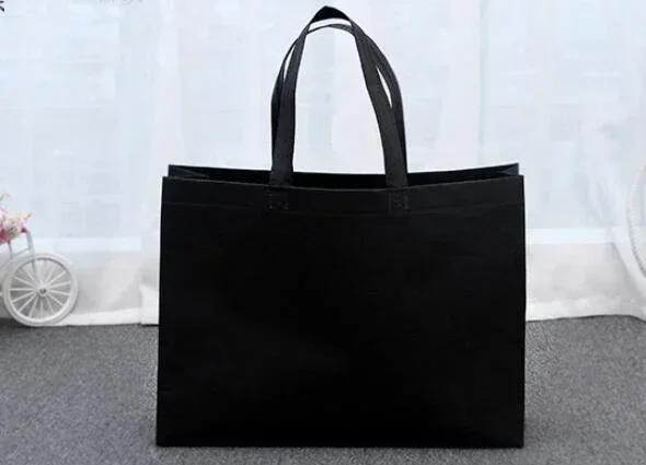 Women Foldable Shopping Bag Reusable Eco Large Handbag Fabric Non-woven Shoulder Bags Tote Grocery Tote Bags Pouch