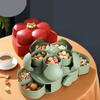 Tava cu fructe Cutie de depozitare cu organizator cu nuci