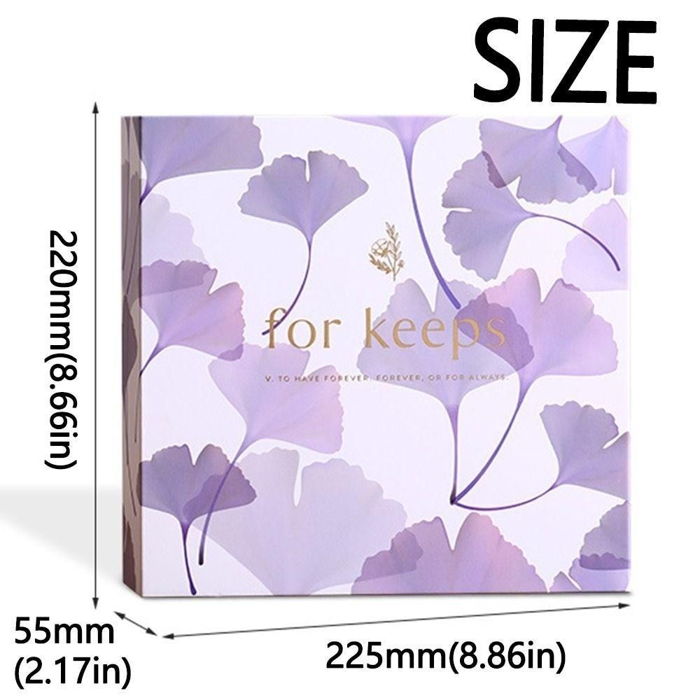 Writable 6-inch Photo Album 200 Sheets Family Photo Album Photo Storage Case  Anniversary Gift