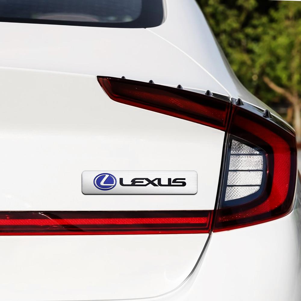 1 Stück Aluminiumlegierung Autoaufkleber Emblem Abzeichen Aufkleber Auto Styling Für Lexus Is250 Ct200h Rx300 Rx350 Gs300 Nx300 Lx570 Is300h