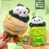 Bamboo Shoot Handheld Flower Panda Cute Plush Keychain Pendant Boys Gift Girls