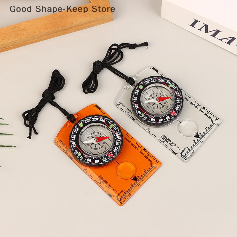 1PC compass All-Weather Resistant: Backpack Directional Compass for Outdoor Camping, Top-Notch Map Reading Survival Gear
