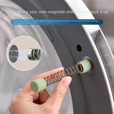 Durable Ventilated Laundry Door Safety Lock Anti Mold Magnetic Washing Machine Door Holder Washing Machine Door Stopper