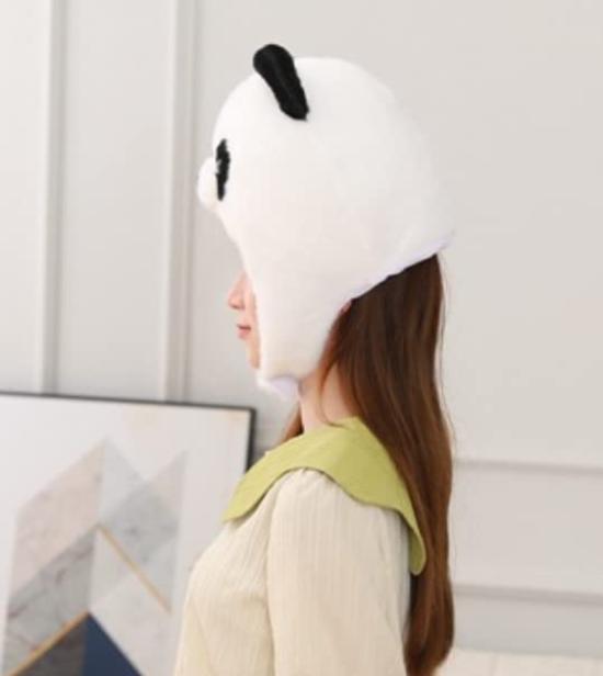 [DOKiDOKi] Panda Cosplay Costume, Hat, Headgear, Kigurumi Costume, Photo Shoot, Fun Item, Event, Party Supplies, Halloween, Banquet, Year-End Party,