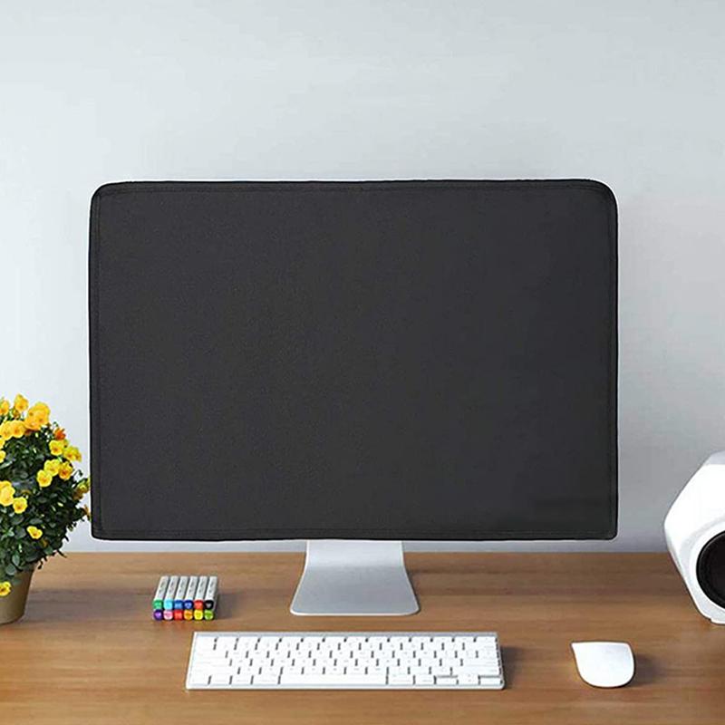 21/24/28 Inch Desktop Computer Monitor Dust Cover Blue Lcd Screen Cover Durable Notebook Computer Pc Displays Protective Cover