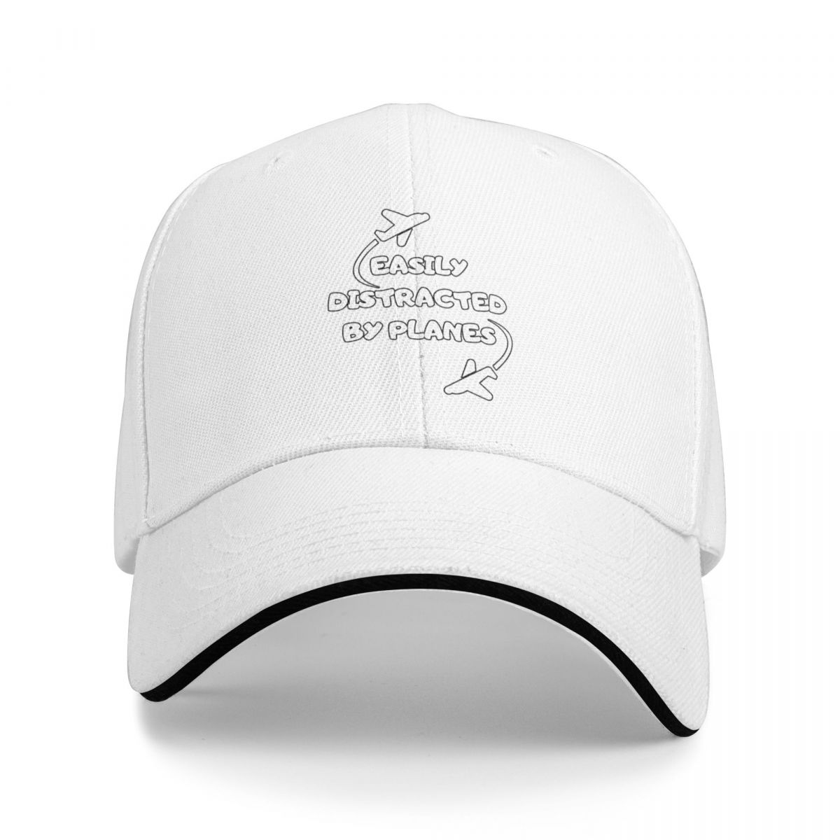 Easily Distracted By Planes Baseball Cap Beach Bag Rugby Outing Man Women S