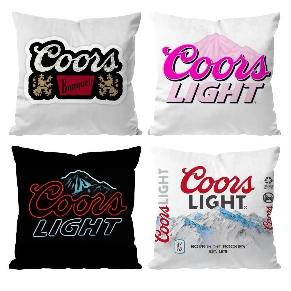 C-Coors Classic Cushion Cover Pattern Printed Pillowcase for Living Room Sofa Cushion Cover & Bedroom Decor