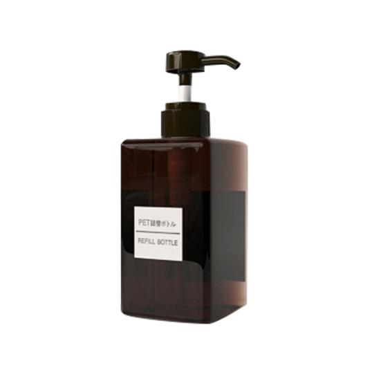 450ml Refillable Bottle Press Pump Shampoo Lotion Cosmetic Liquid Container