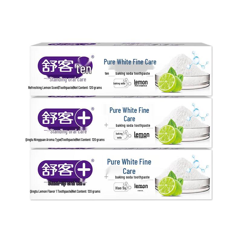 

Shuke Baking Soda Whitening Toothpaste (3 x 120g)