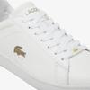 [lacoste] Men's Carnaby Evo Leather Platinum Detail Sneakers RZ0006M54N21G