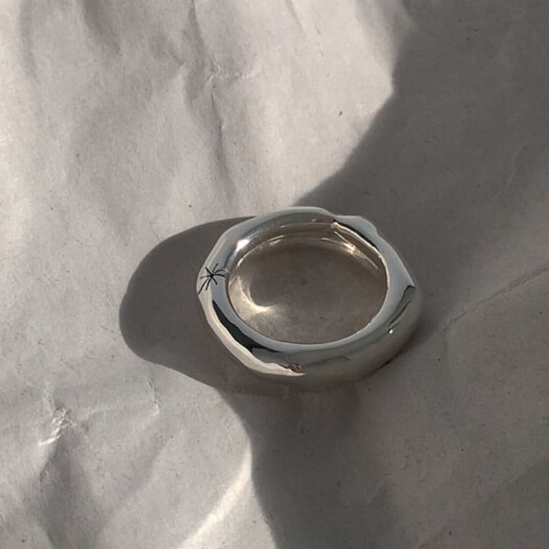 Ydbl Double Ring (SET) Engraved Couple Ring