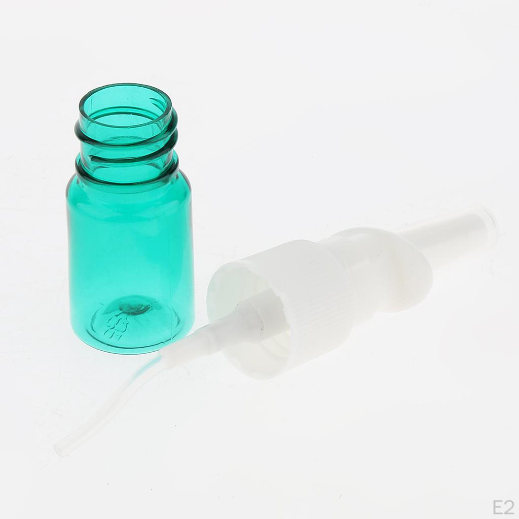Confezione da 10 Flacconcini Spray Ricaricabili per Uso da Viaggio, 5ml