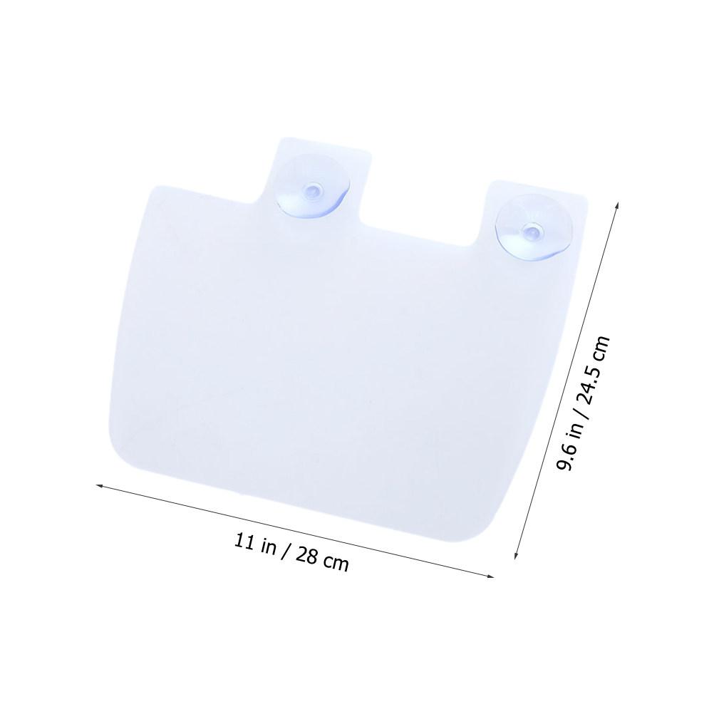 Kitchen Sink Splash Guard Waterproof Water Barrier Protector with Suction Cups Anti Splash Baffle Board for Countertop