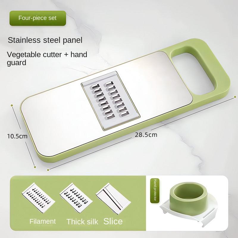 3948 Multi-Functional Stainless Steel Food Wire Cutter Household Kitchen Vegetable Cutter Wire Cucumber Potato Wire Grater
