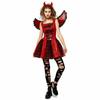 My Other Me-Adult Costume My Other Me Demon Devil Intense Red (3 Pieces) M/L