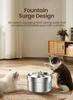 Stainless Steel Pet Drinking Fountain Automatic Cat Water Fountain Smart Pet Water Dispenser for Dog Cat Drinking Supply