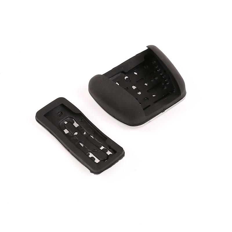 For Porsche Macan 2018- Stainless Steel Car Pedal Brake Clutch Non Slip Accelerator Foot Cover Trim Car