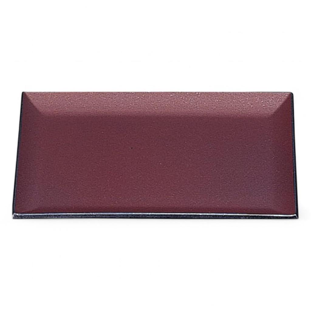 Made In Fukiage Enjimeta Fugen Small X X J-kitchens Placemat/Tray, Japan, Multi-Purpose, 2-Shaku Design, Lacquer, Lightweight, (36.4cm 28.1cm 1.6cm)