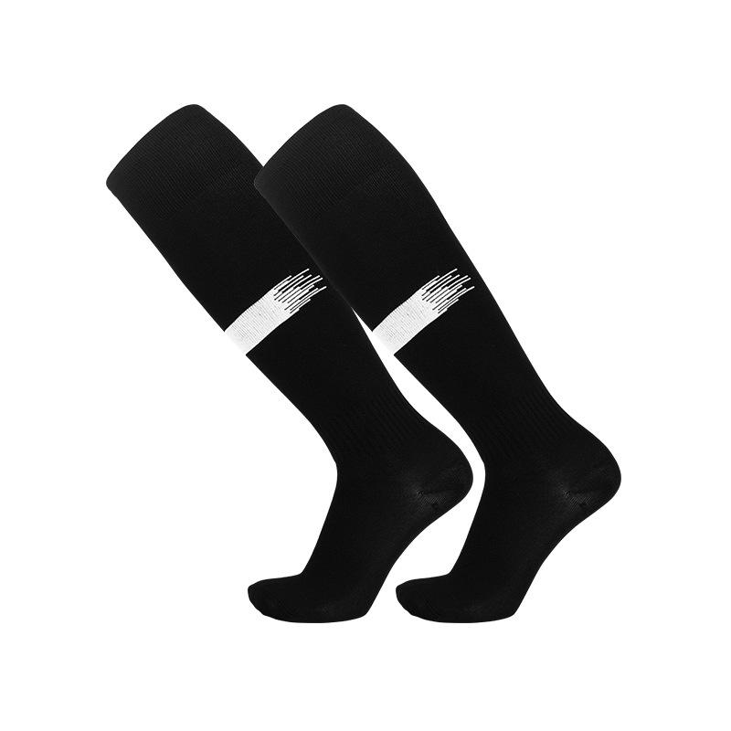Breathable Striped Football Socks: Spring/Summer, Over-Knee, Sweat-Absorbent, Adult & Kids Training & Casual Wear