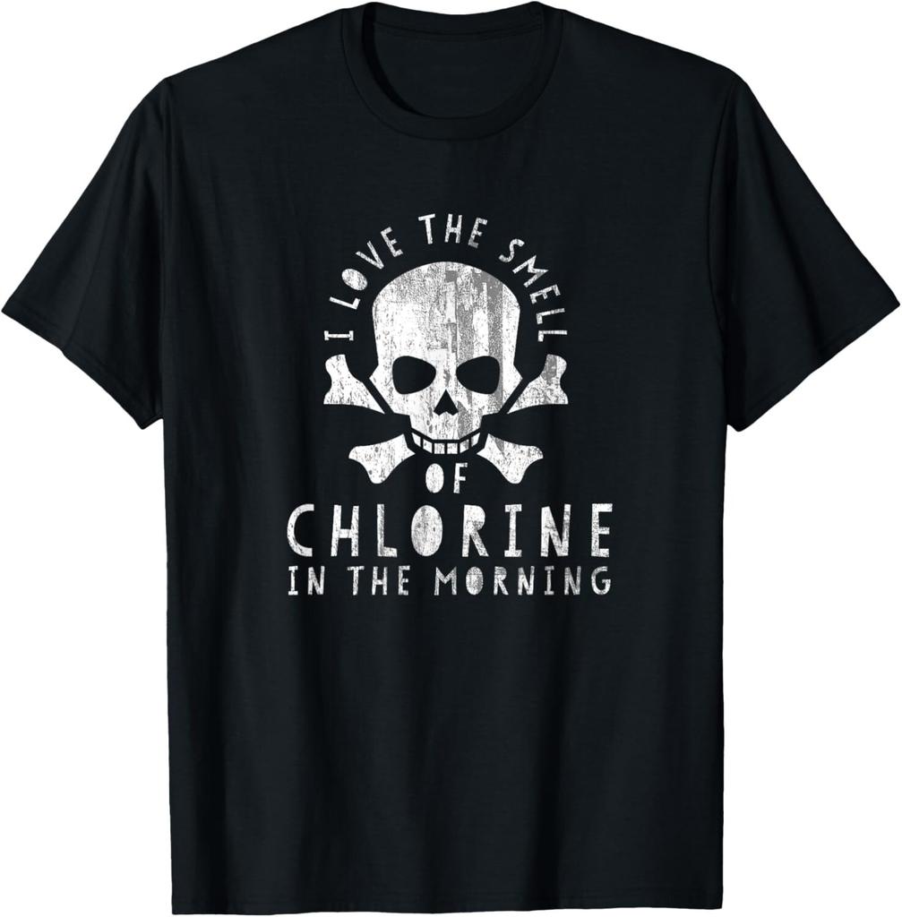 Funny I Love the Smell of Chlorine in the Morning TShirt Gift Unisex T-Shirt