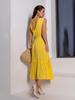 Cotton Dress with Open Back ISSA PLUS
